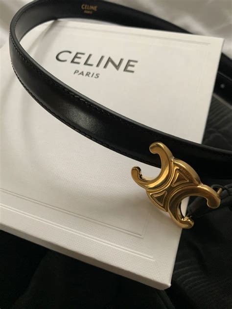 celine belt au|Celine belt used.